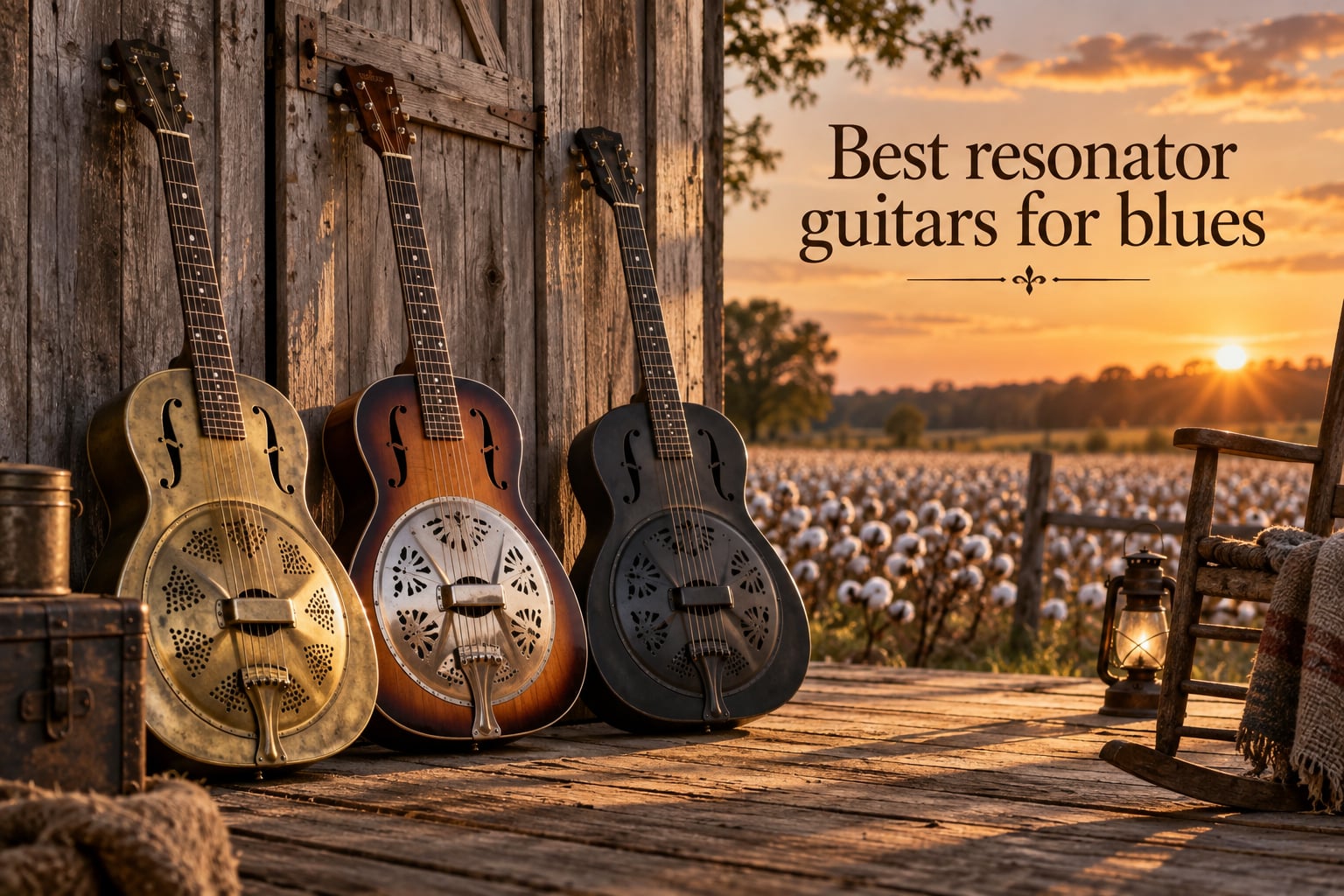 Best resonator guitars for blues