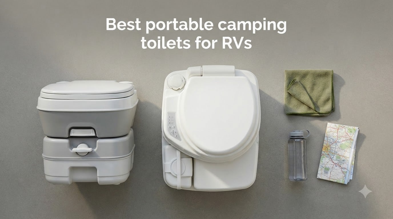 Best portable camping toilets for RVs