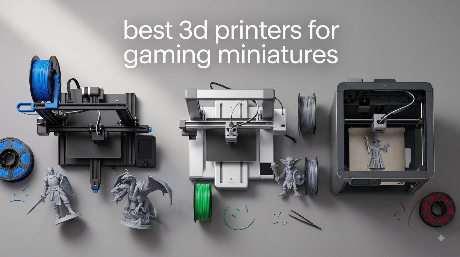 best 3d printers for gaming miniatures