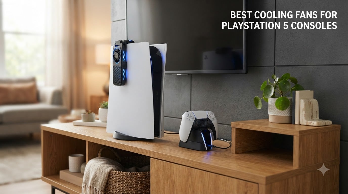 best cooling fans for playstation 5 consoles