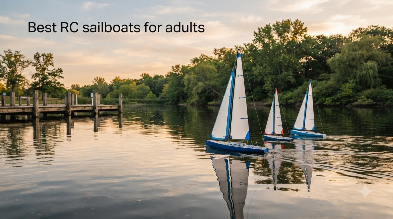 Best RC sailboats for adults