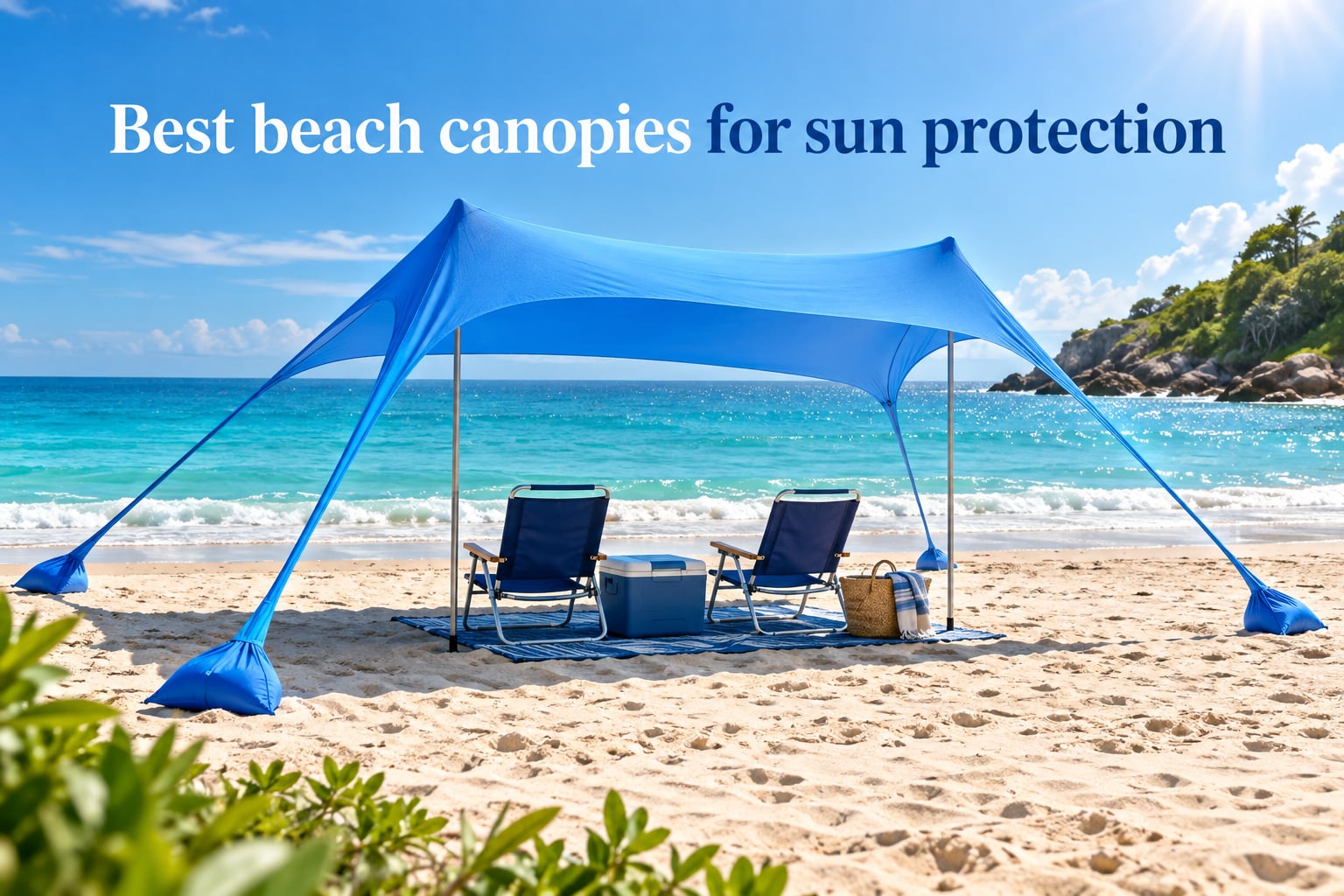 Best beach canopies for sun protection