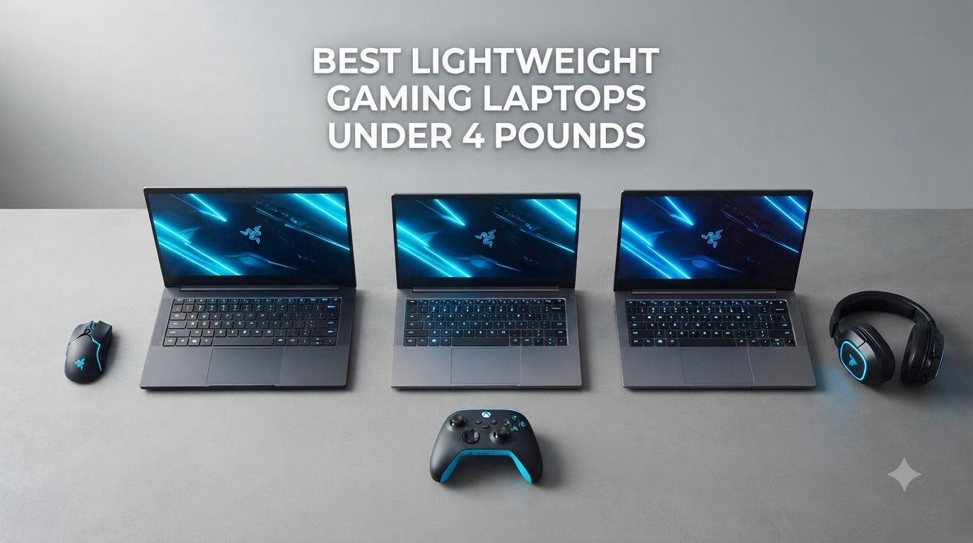 best lightweight gaming laptops under 4 pounds