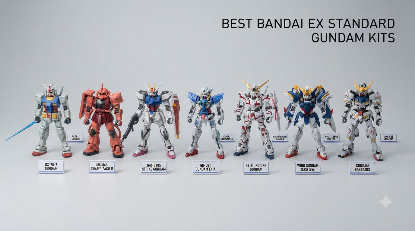 best bandai ex standard gundam kits