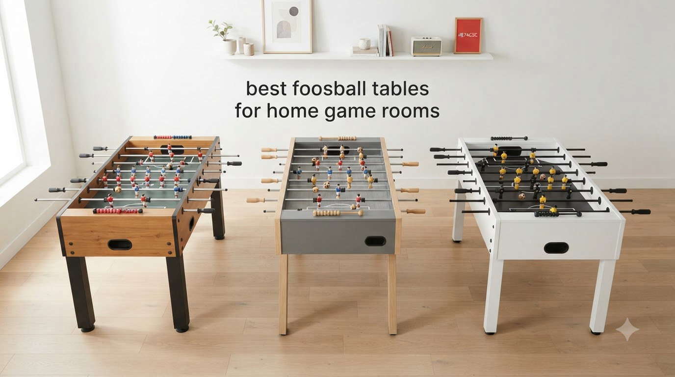 best foosball tables for home game rooms