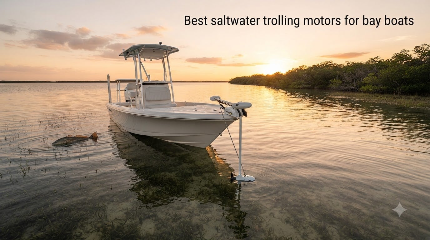 Best saltwater trolling motors for bay boats