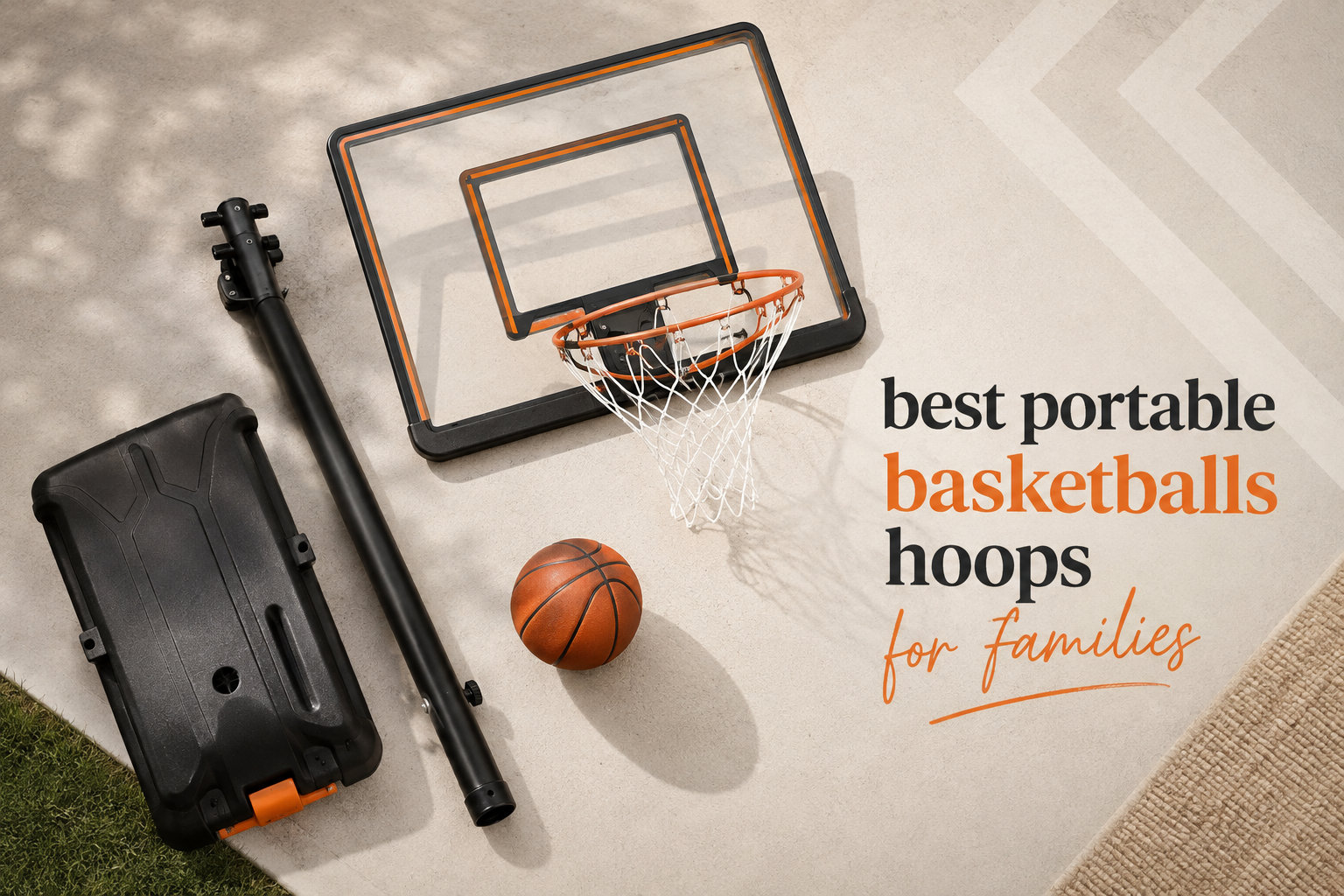 best portable basketballs hoops for families