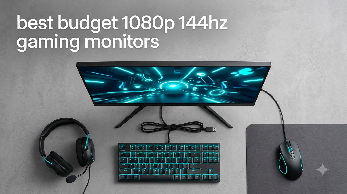 best budget 1080p 144hz gaming monitors