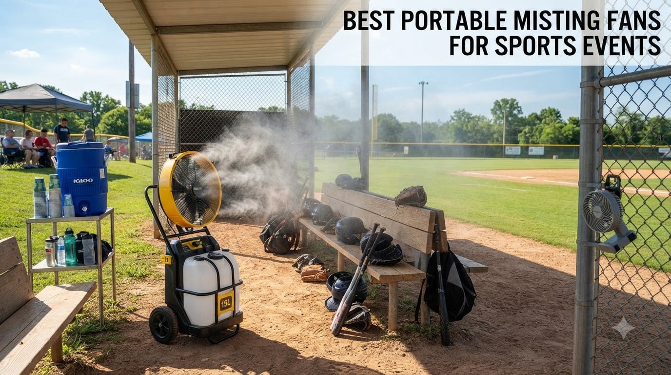 best portable misting fans for sports events