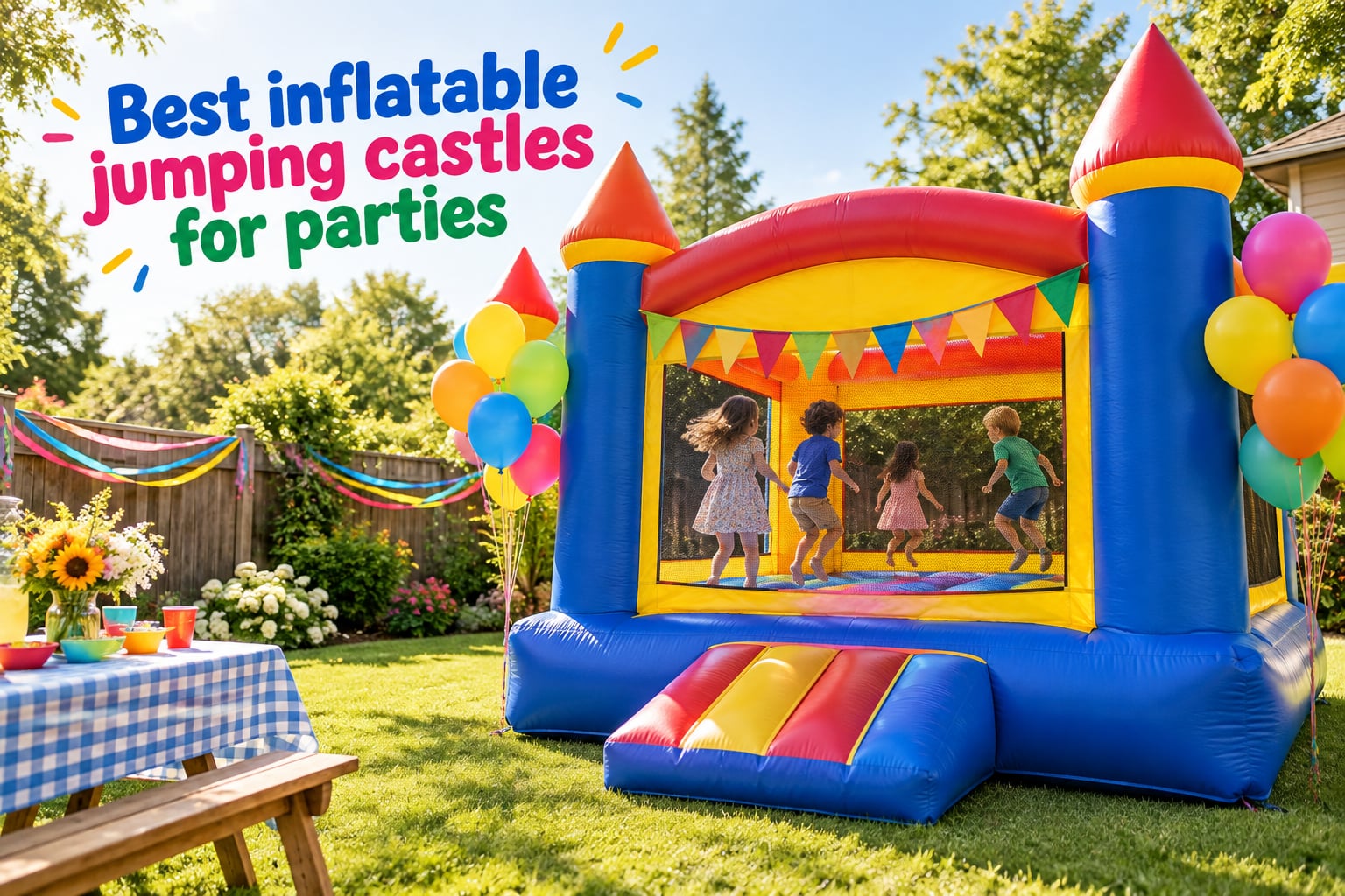 Best inflatable jumping castles for parties