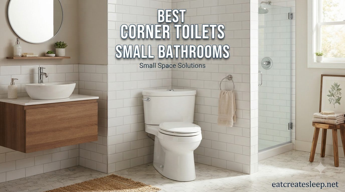 Best corner toilets for small bathrooms