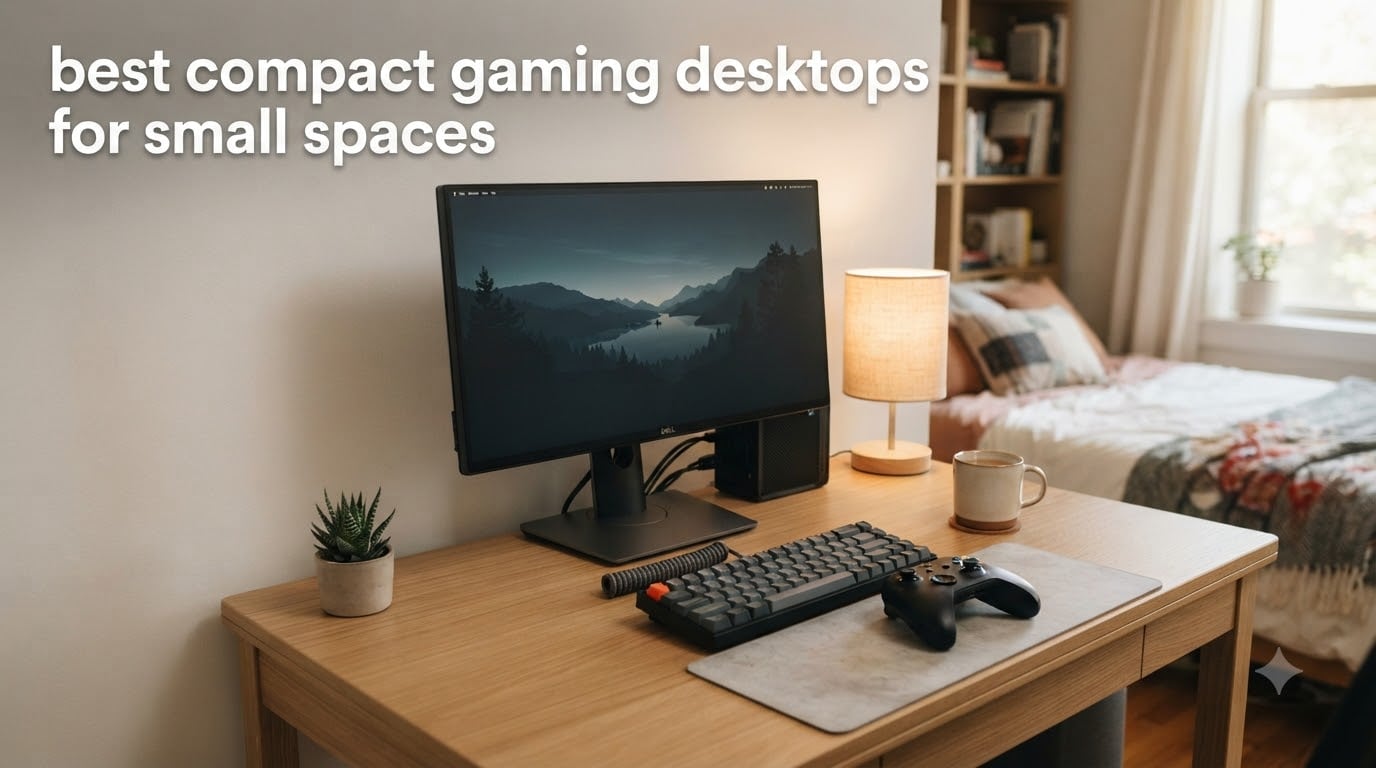 best compact gaming desktops for small spaces