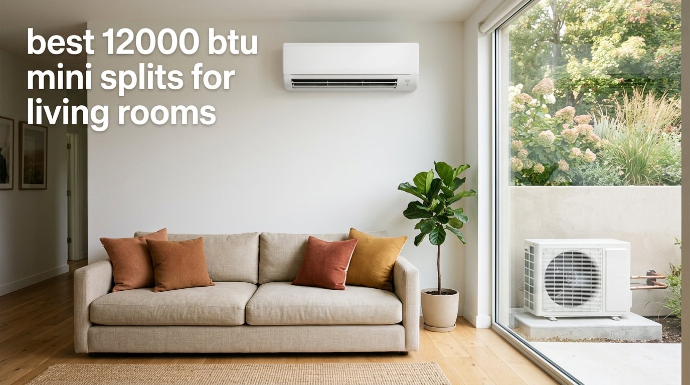 best 12000 btu mini splits for living rooms