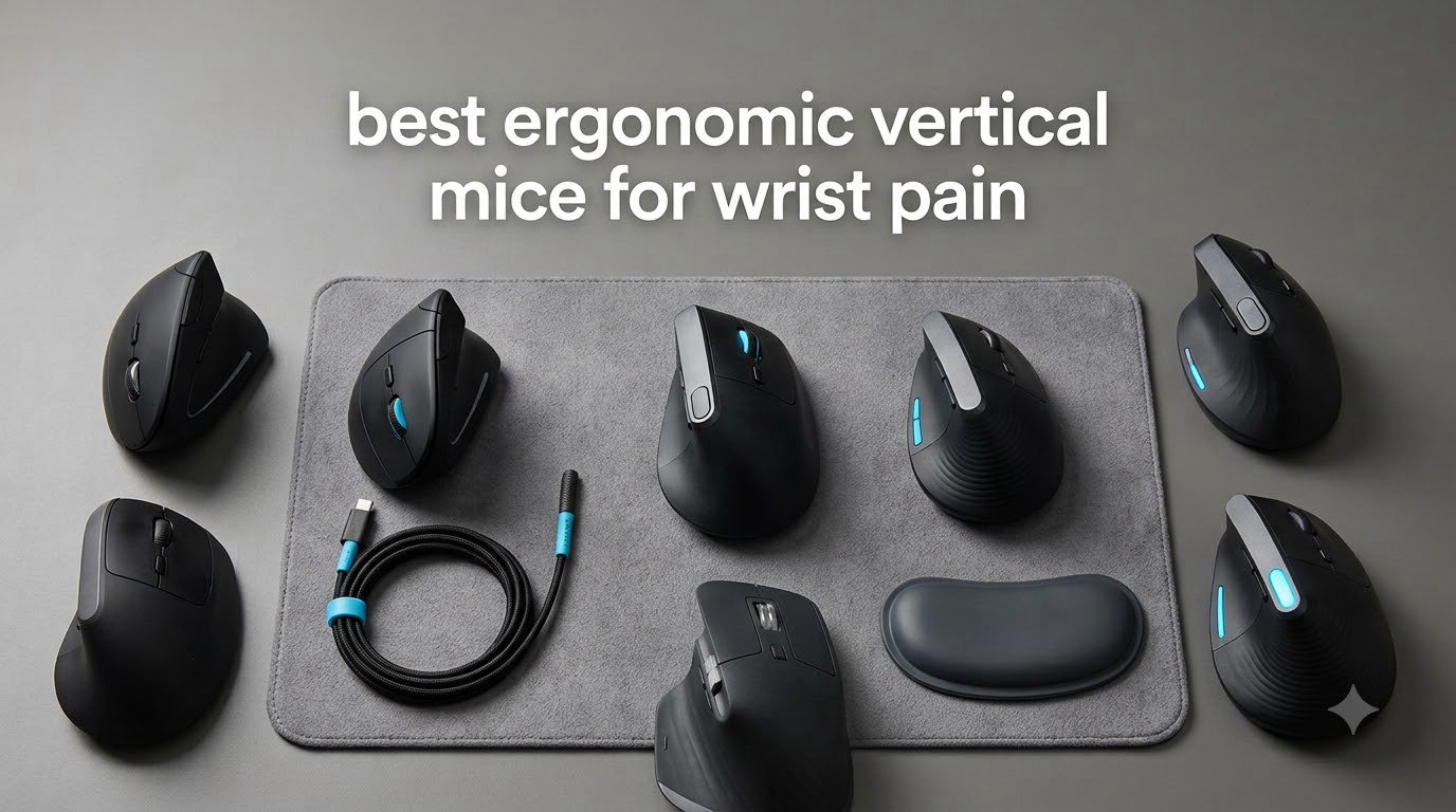 best ergonomic vertical mice for wrist pain