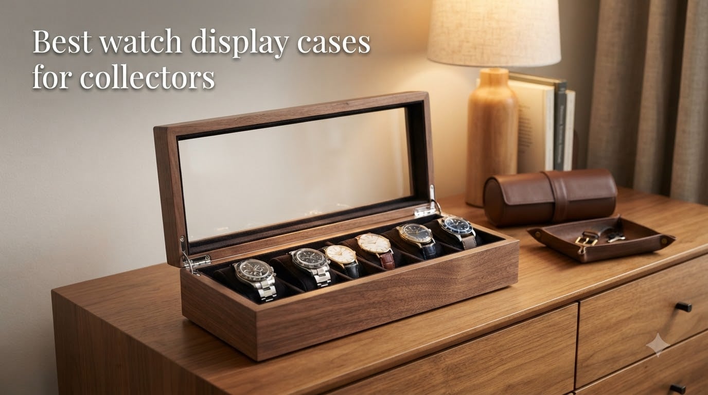 Best watch display cases for collectors