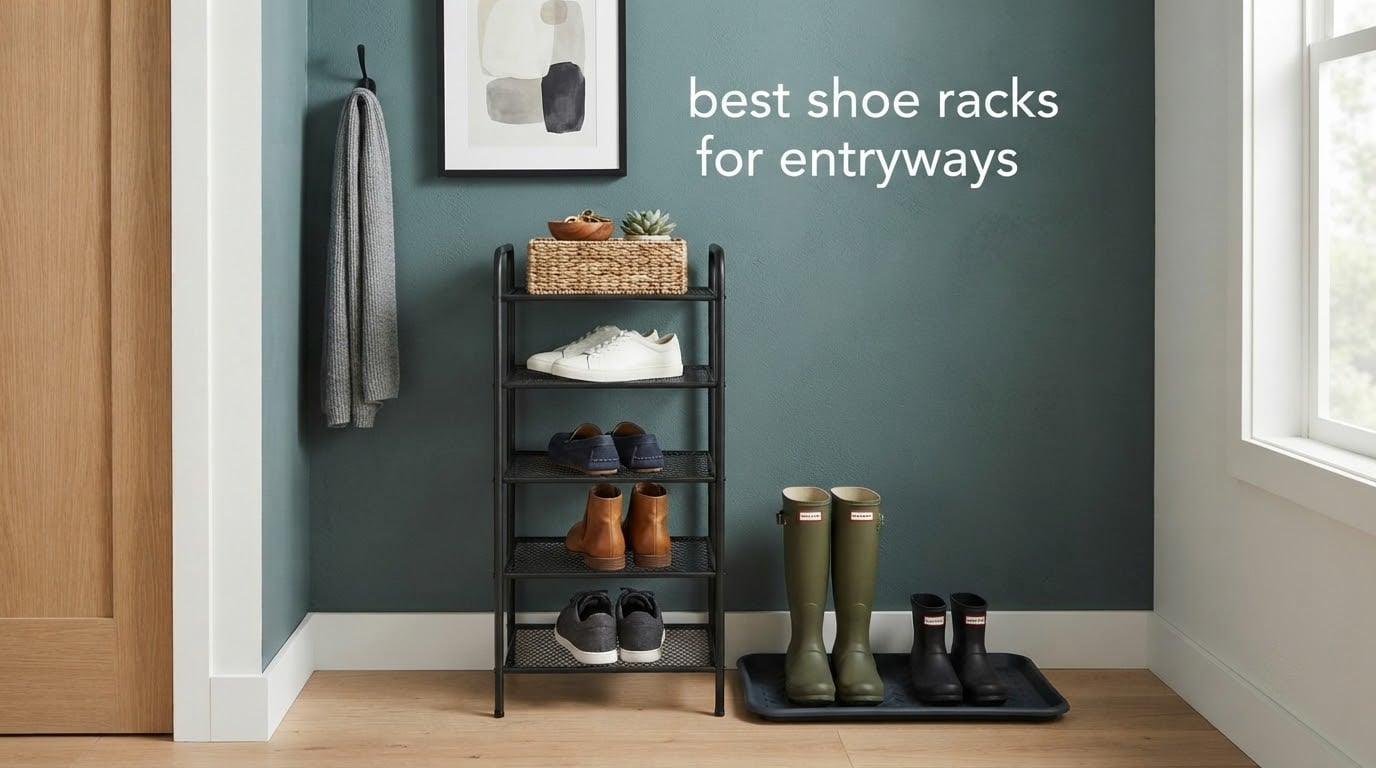 best shoe racks for entryways