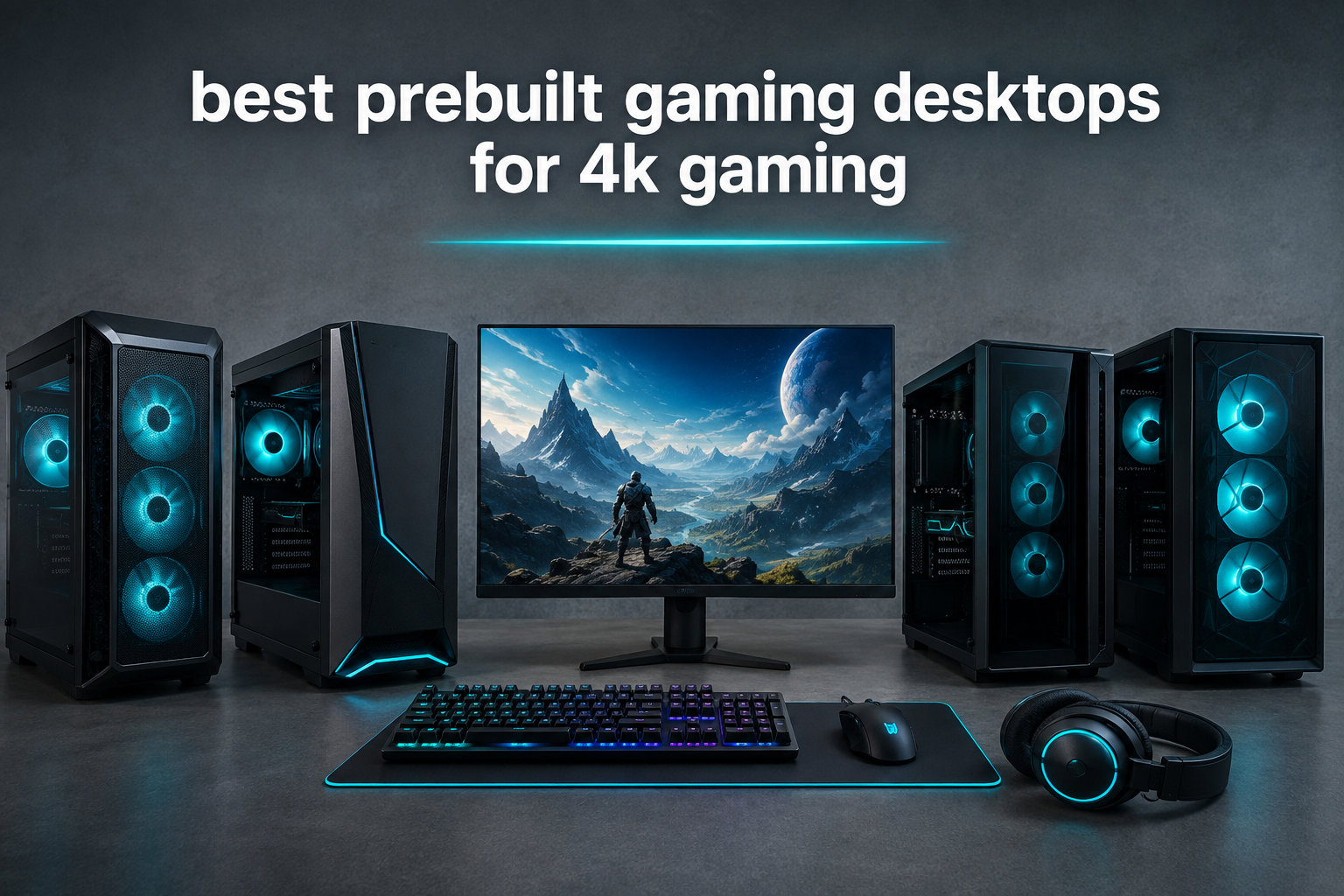 best prebuilt gaming desktops for 4k gaming