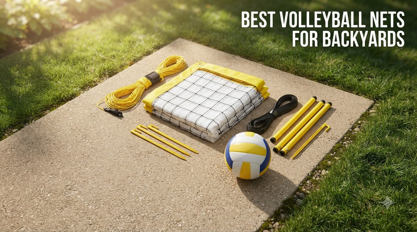 Best volleyball nets for backyards
