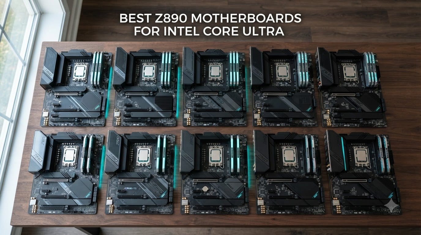 best z890 motherboards for intel core ultra