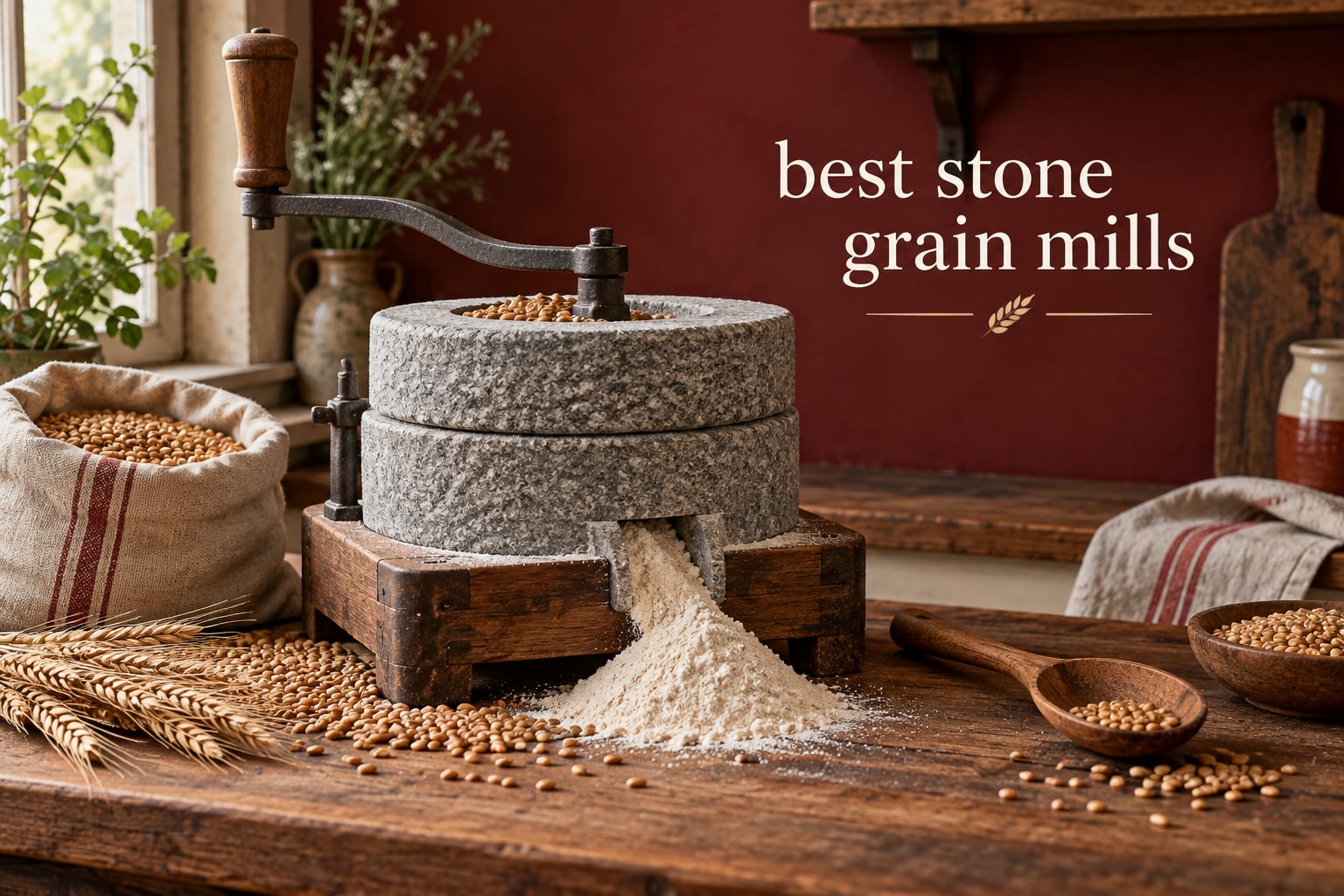 best stone grain mills