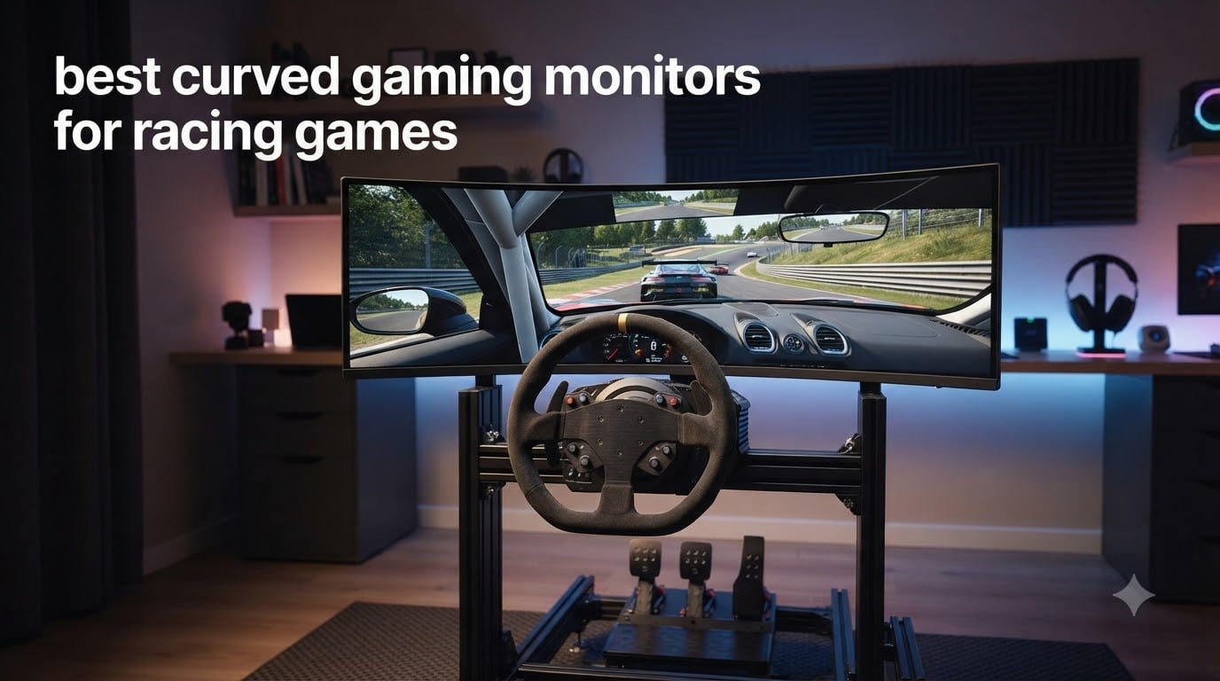 best curved gaming monitors for racing games