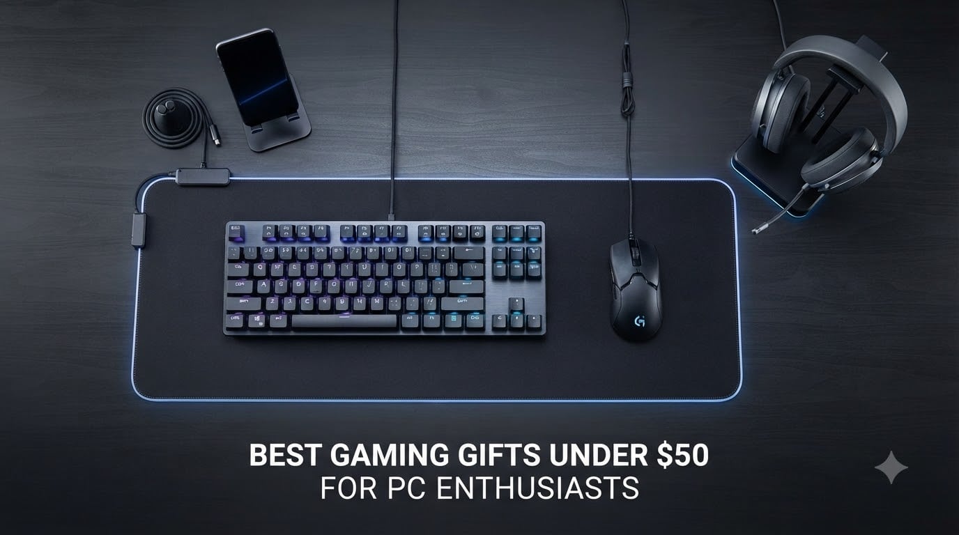 best gaming gifts under $50 for pc enthusiasts