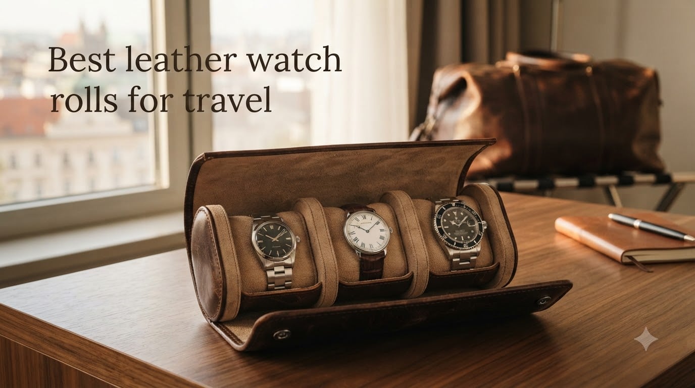Best leather watch rolls for travel