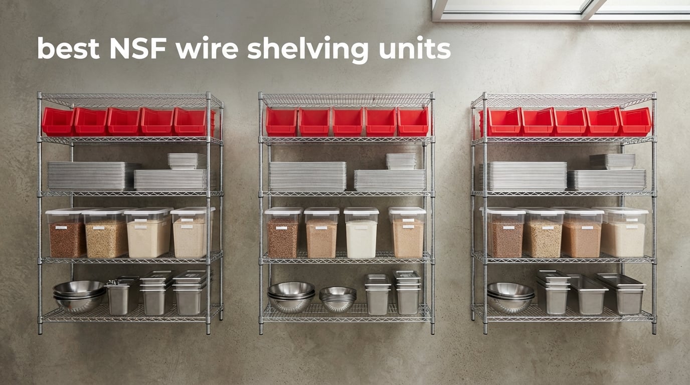 best NSF wire shelving units