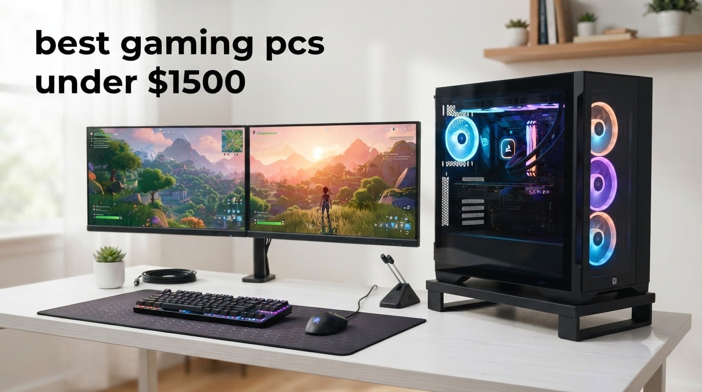 best gaming pcs under $1500