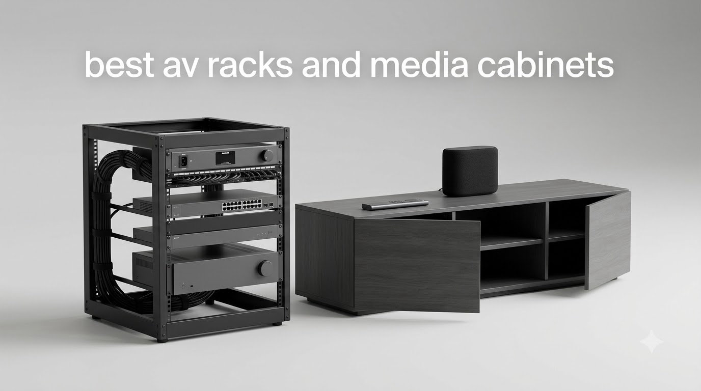best av racks and media cabinets