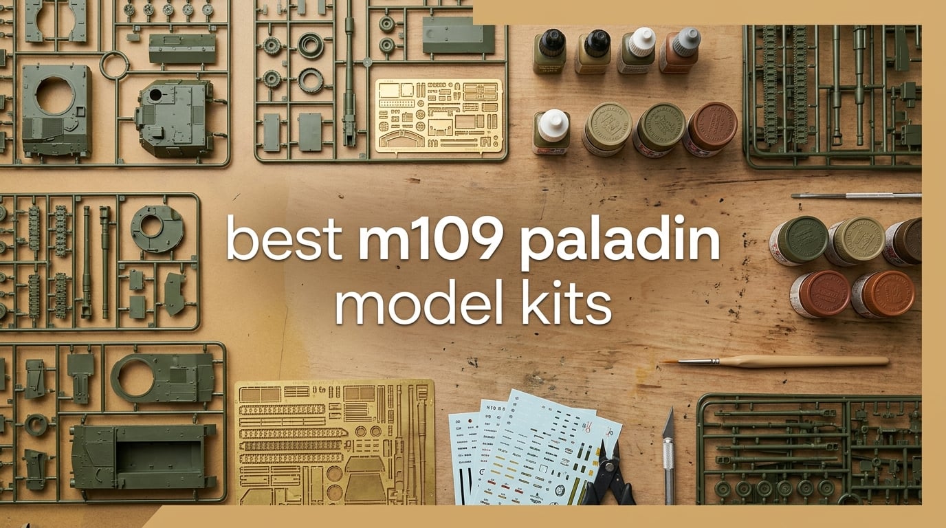 best m109 paladin model kits