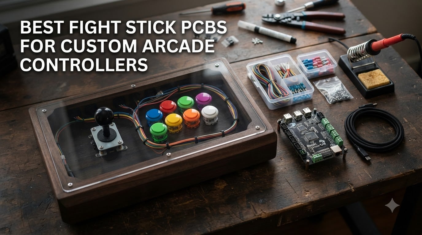 best fight stick pcbs for custom arcade controllers