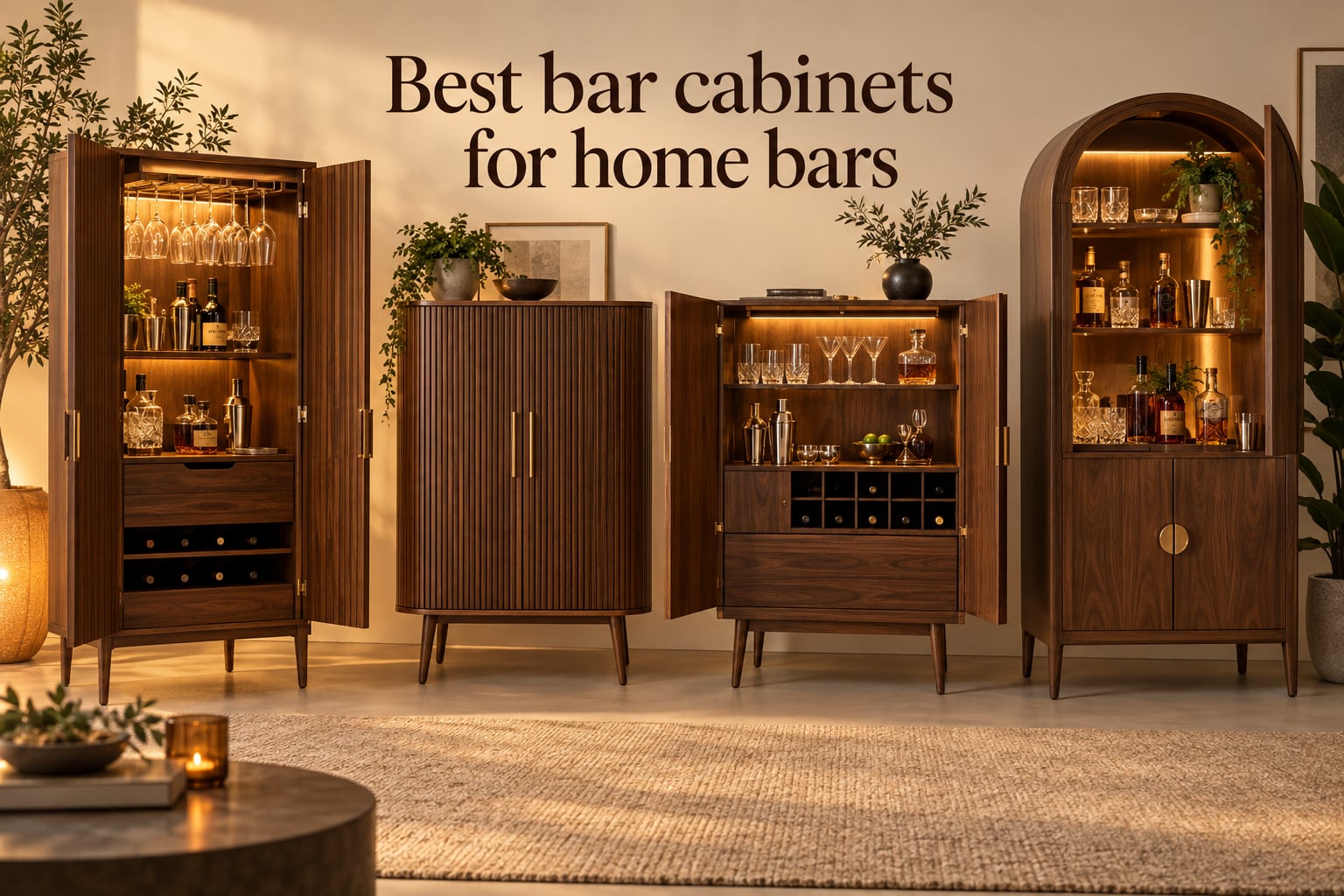 Best bar cabinets for home bars