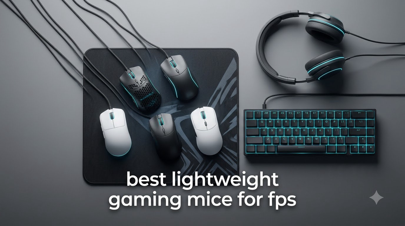 best lightweight gaming mice for fps