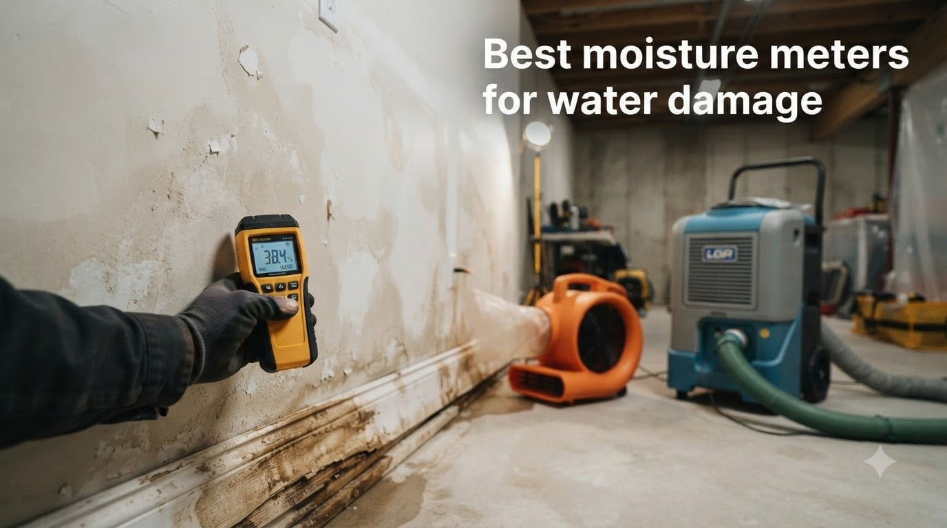 Best moisture meters for water damage