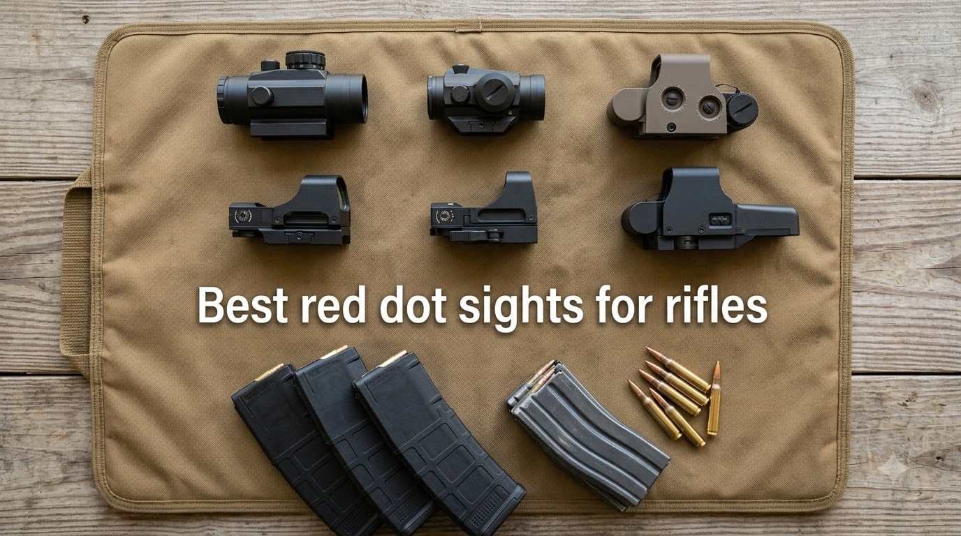 Best red dot sights for rifles