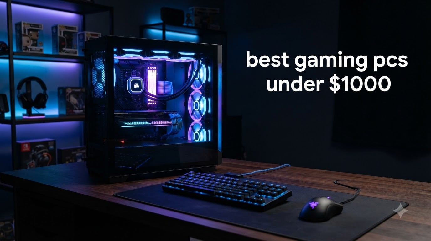 best gaming pcs under $1000