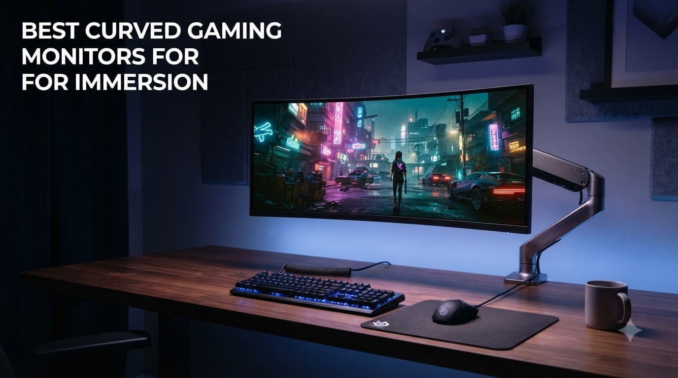 best curved gaming monitors for immersion