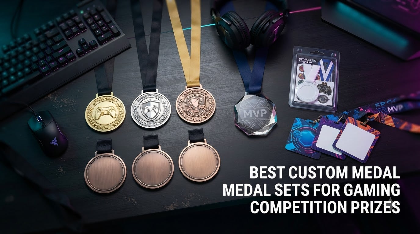 best custom medal sets for gaming competition prizes