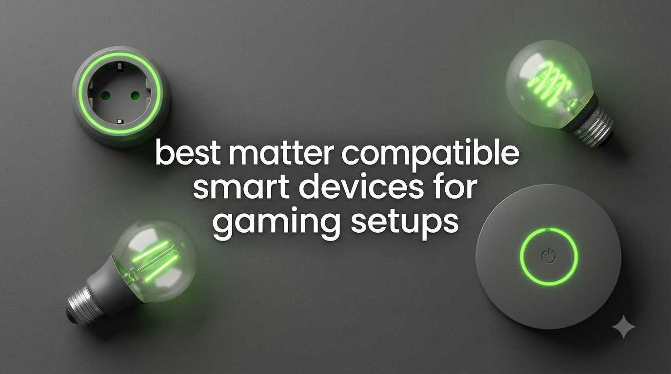 best matter compatible smart devices for gaming setups