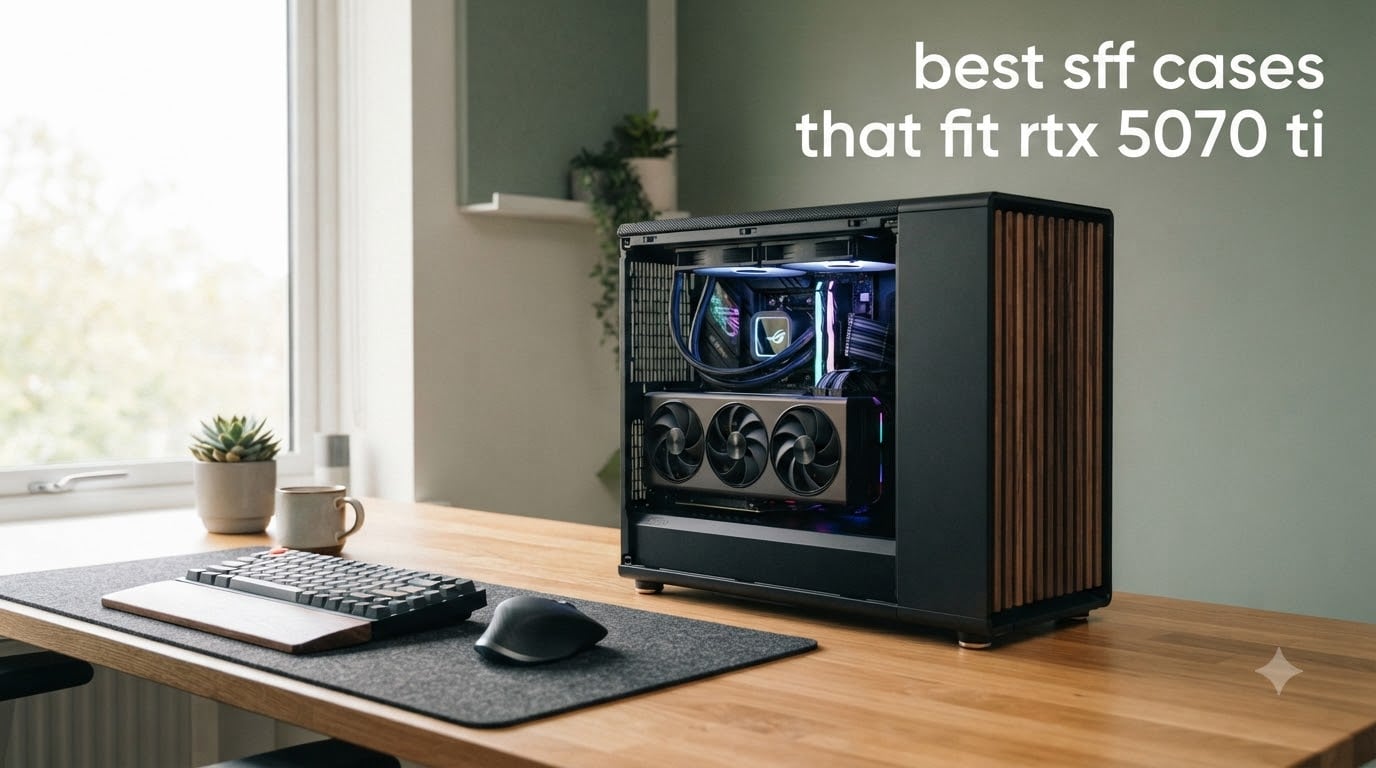 best sff cases that fit rtx 5070 ti
