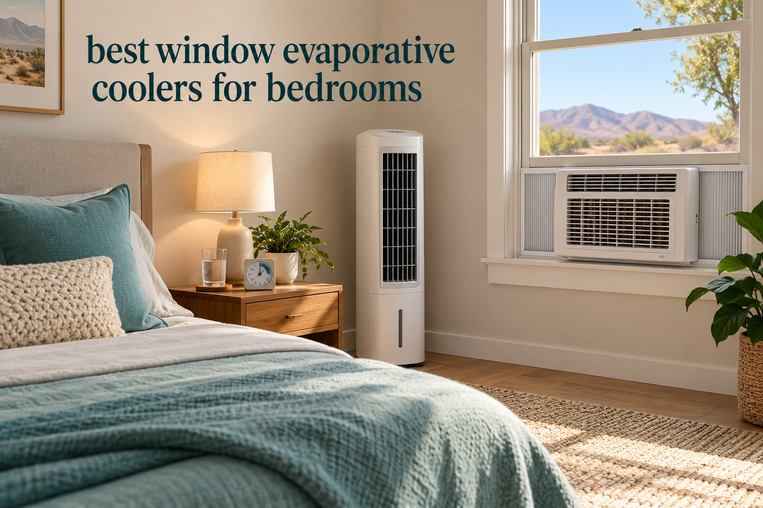 best window evaporative coolers for bedrooms