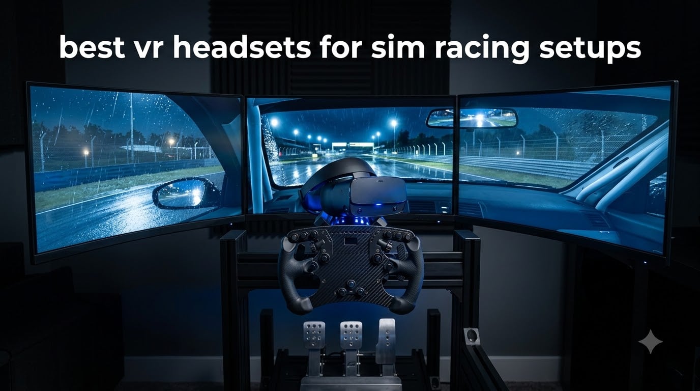 best vr headsets for sim racing setups