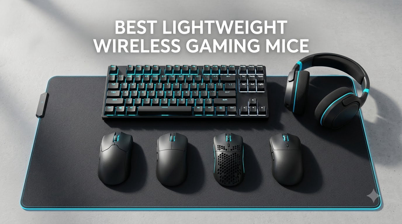 best lightweight wireless gaming mice