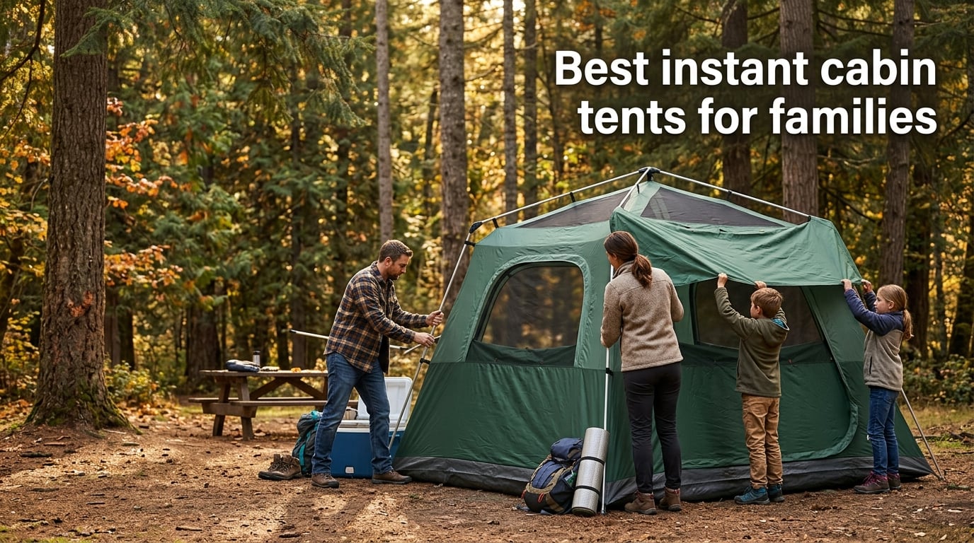 Best instant cabin tents for families