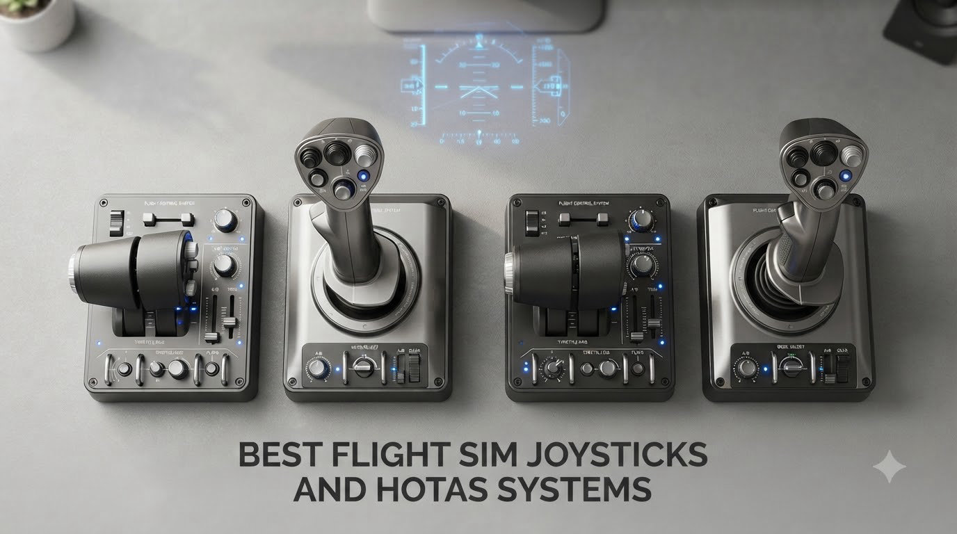 best flight sim joysticks and hotas systems