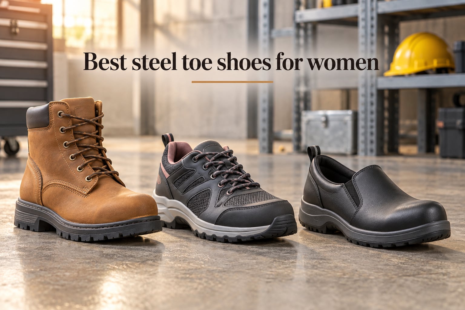 Best steel toe shoes for women