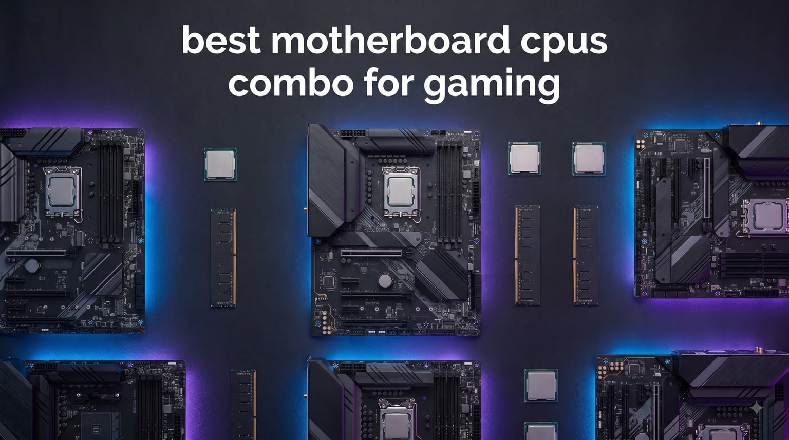 best motherboard cpus combo for gaming