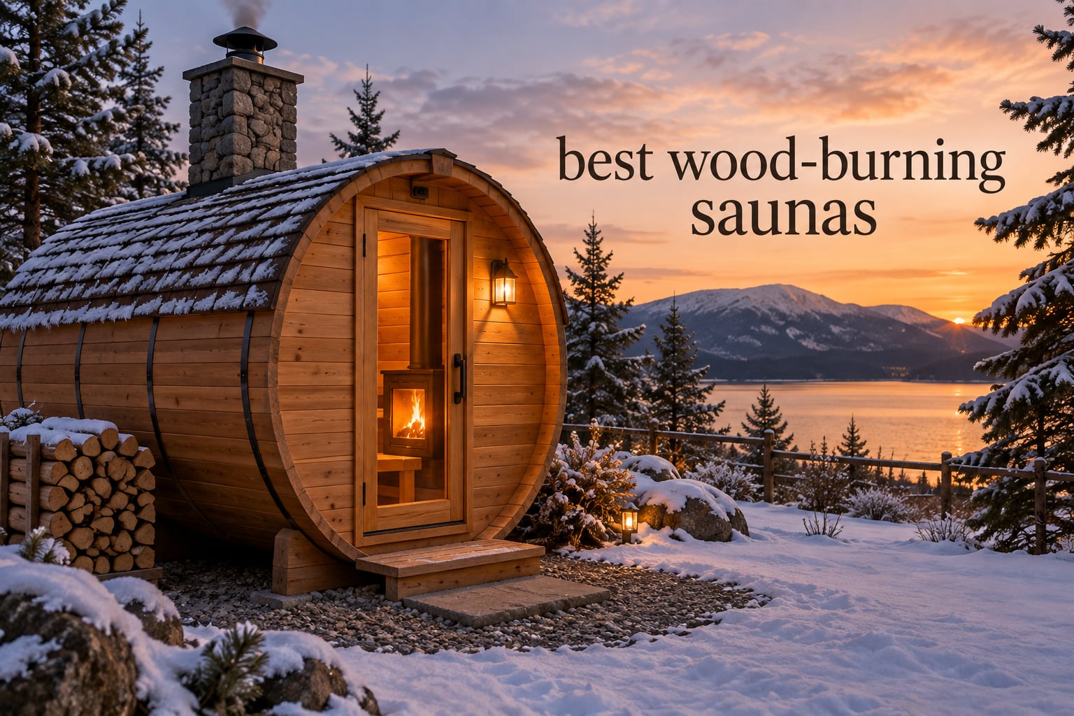 best wood-burning saunas