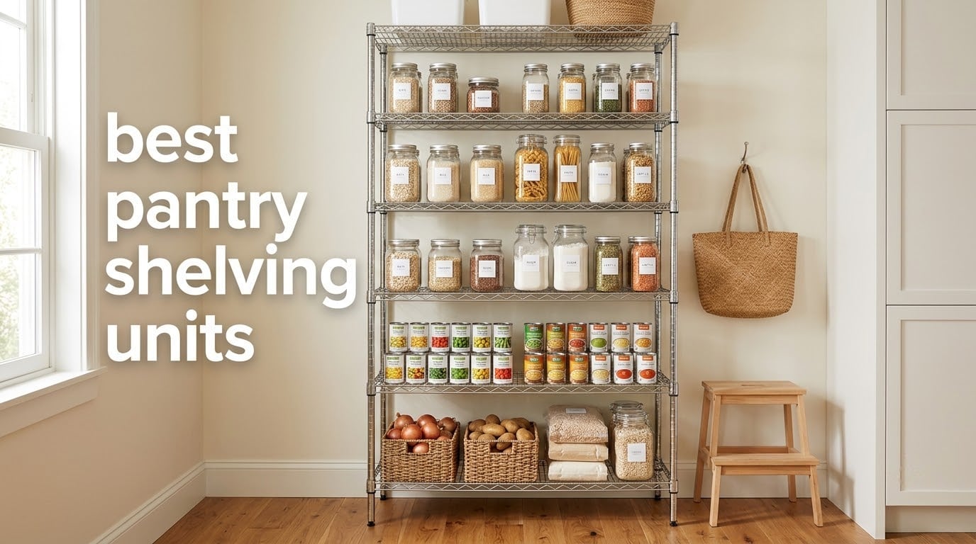 best pantry shelving units